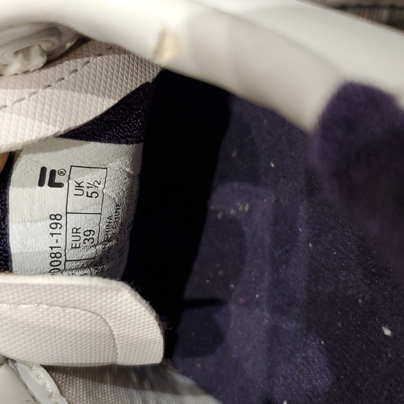 FILA sneakers white stripe 8 - Picture 3 of 10